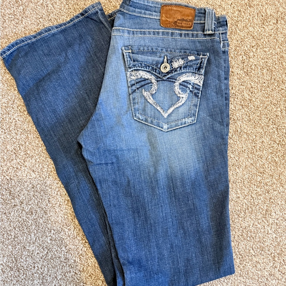 Big Star Women's Dark Blue Boot Cut Jeans